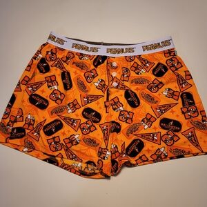Peanuts Halloween‎ Orange Boxer Shorts L Snoopy Spooky Vibes New